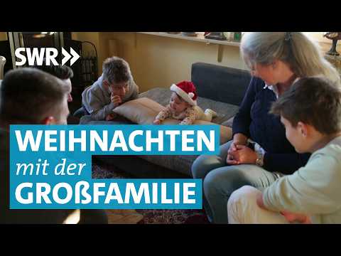 Tannenbaum, Plätzchen und Geschenke: So feiert eine 12-köpfige Großfamilie Weihnachten