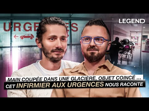 MAIN COUPÉE DANS UNE GLACIÈRE, OBJET COINCÉ … CET INFIRMIER AUX URGENCES NOUS RACONTE