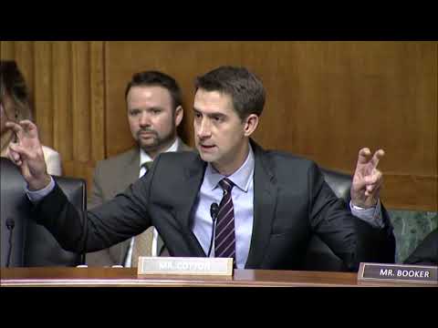 May 21, 2024: Cotton in Senate Judiciary Subcommittee Hearing