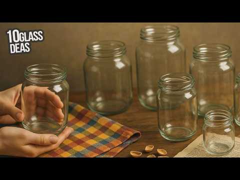 10 CREATIVE ideas with JARS that will win your heart! DIY glass jar decor, quick and easy