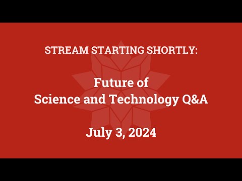 Future of Science and Technology Q&A: Live from the Wolfram Summer School (July 3, 2024)