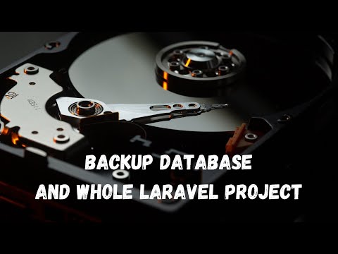 Laravel Package - Spatie Laravel Backup - Backup Database and Whole Laravel Project