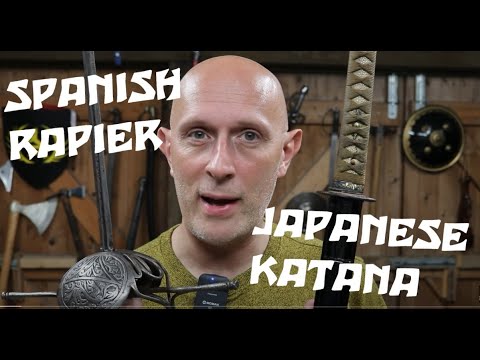Spanish Rapier Vs Japanese Katana