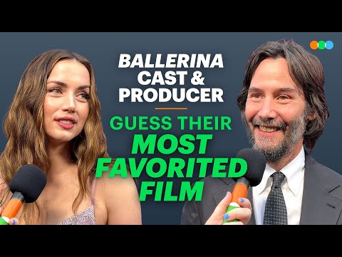 Ballerina: Ana de Armas, Keanu Reeves and More Guess Their Film with the Most Fans on Letterboxd