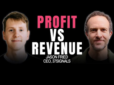 Jason Fried on Bootstrapping vs VC and Profit vs Revenue