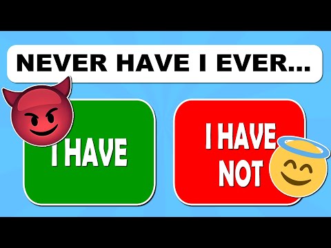 Never Have I Ever... Bad Edition 😈✅ ❌ (Fun Interactive Game)
