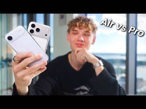 iPhone Air vs iPhone 17 Pro Max - Bigger Doesn't Always Mean Better (Unboxing & First Look)