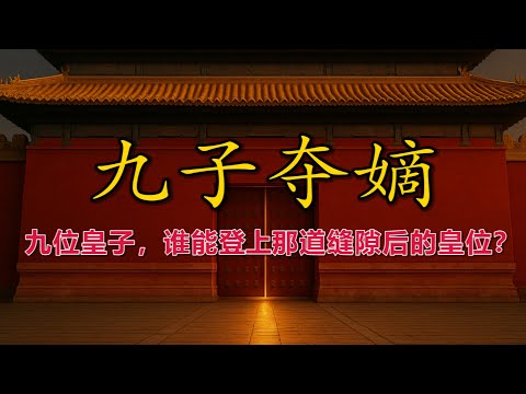 【合集】紫禁城中的零和游戏：“九子夺嫡”中九位皇子的命运拼图