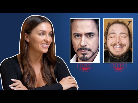 Guys Reacting To BEST & WORST Celebrity Facial Hair Styles | Courtney Ryan