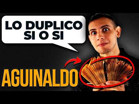 Cómo MULTIPLICAR tu AGUINALDO 🔥 (Estrategia + Portafolio)