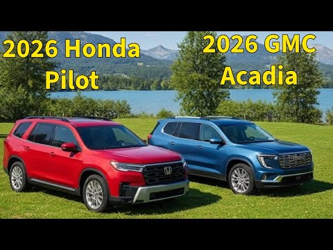 Honda Pilot 2026 vs 2026 GMC Acadia – You Won’t Believe Which SUV Wins!