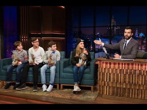 Вечерний Ургант. Повзрослевшие дети рубрики "Взгляд Снизу"