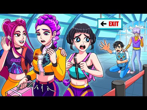 HUNTRIX IS MOVING AWAY! | KPop Demon Hunters Animation