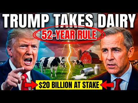 Trump Just Demanded Canada's $20B Dairy Market. Carney's Answer Broke a 52-Year Rule.