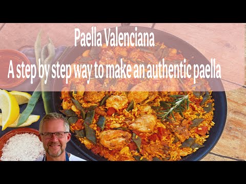EASY STEP BY STEP way to make an authentic paella.