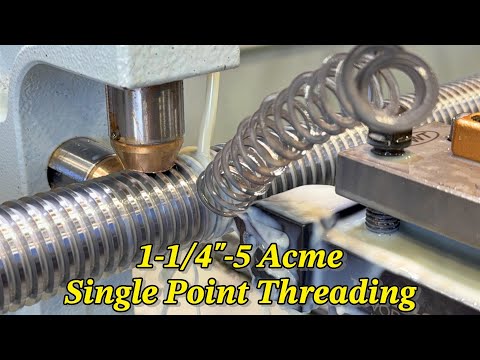 Acme Single Point Threading