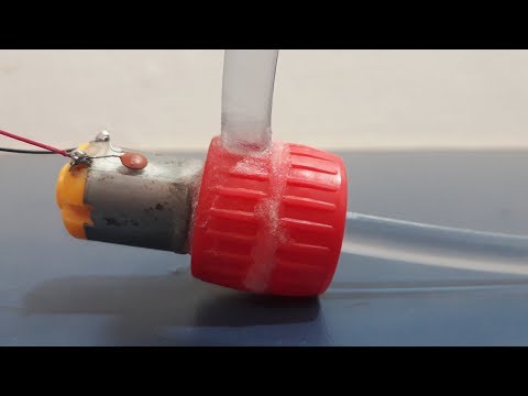 Como fazer uma mini bomba D’ Água caseira passo a passo