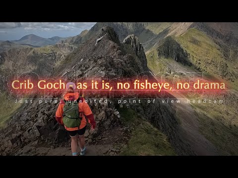 Crib Goch - as it really is for regular folk