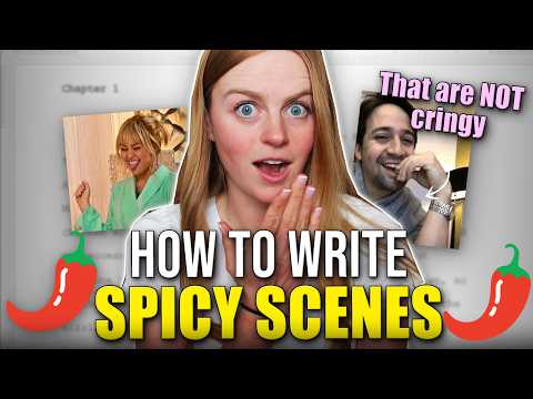 How to Write SPICY Scenes That Are NOT Cringy In Romance 🌶️👀