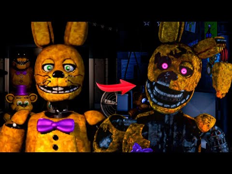 These Are the Golden Animatronics in FNAF 2! (A Golden Past 2 Review)