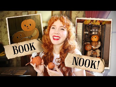 Making an "Over the Garden Wall" Book Nook!