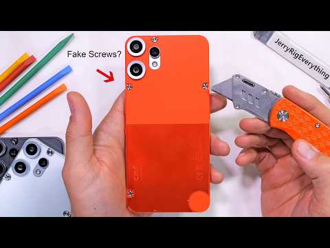 CMF Phone 2 Pro: Are the screws Fake?