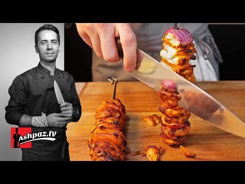 آموزش شاورمای مرغ