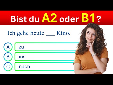 Are you A2 or already B1? | Take the Big German Grammar Quiz!