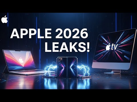 Shocking Apple Jan 2026 Lineup LEAKED – MacBook SE, M5 Max iMac, Apple TV + FIRST iPhone Fold!