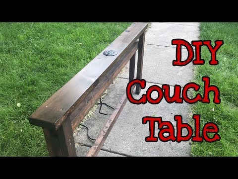 DIY Couch Table