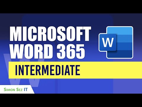 Microsoft Word 365 - Intermediate Course