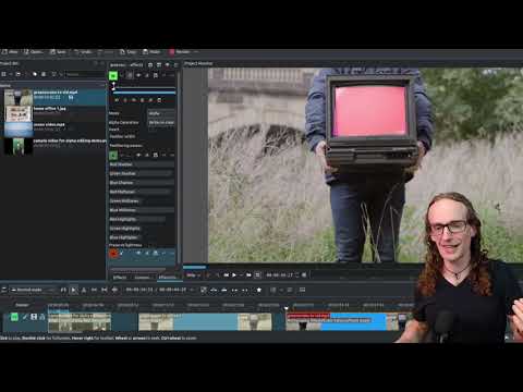 Remove Specific Area of Video - Kdenlive Tutorial!