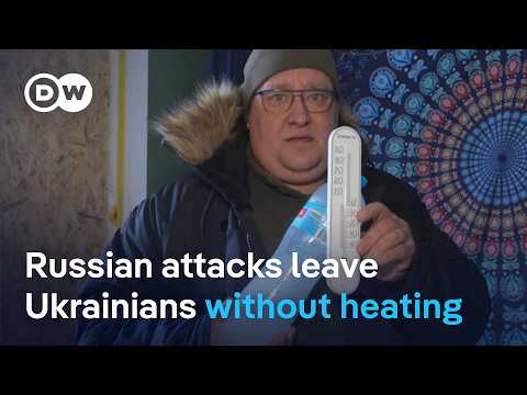 Ukrainians brave subzero temperatures as Russia intensifies attacks on energy facilities | DW News