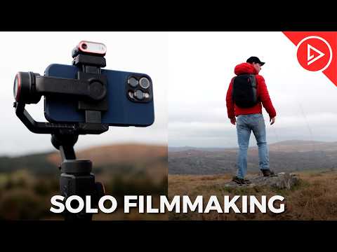 How to FILM YOURSELF with a Smartphone Gimbal: Cinematic B-Roll Tips