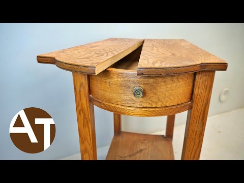 Table with unique purpose / restoration with surprise