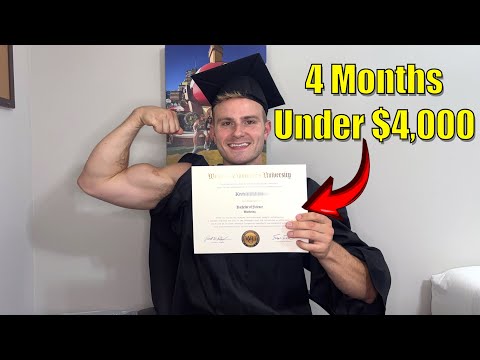 How I Got a Bachelor's Degree in 4 Months (WGU)