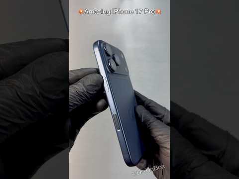 Amazing iPhone 17 Pro Deep Blue💙 #shorts #trending #iphone #iphone17pro #iphone17 #apple #viral