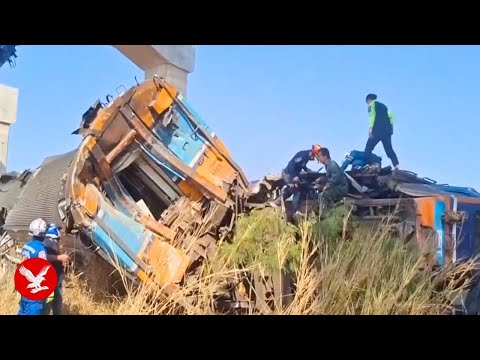 Live: At least 31 killed after crane collapses onto moving passenger train in Thailand