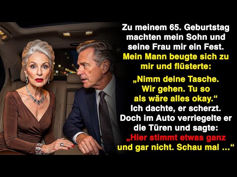 Bei der Party, die mein Sohn für mich machte, flüsterte mein Mann- „Mach dich bereit“, denn …