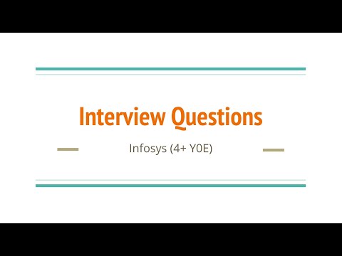 Salesforce Interview for Infosys (4+ YOE) | Salesforce Interview Part 3