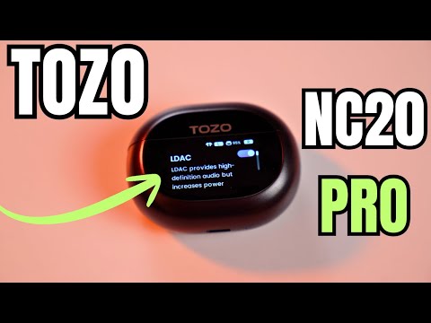 Tozo NC20 Pro Review: Innovative Full Touch Screen Charging Case + Impressive Bass