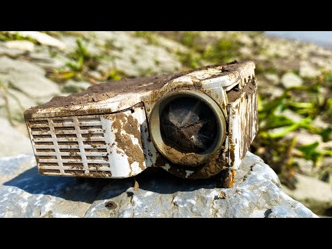 Restoration of old 4K mini film projectors | Abandoned mini movie projector restore