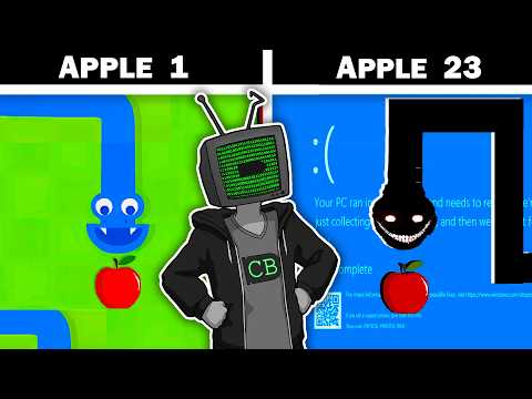 Snake But Eating Deletes A Random System 32 File