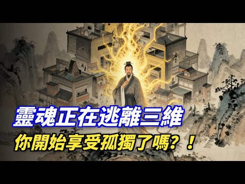 絕交吧！莊子說：當你開始享受“孤獨”，說明你的靈魂正在從三維世界“覺醒”！ #莊子 #獨處 #覺醒 #人生哲學