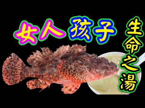 鮮淮山石崇魚湯Scorpion fish soup with fresh yam