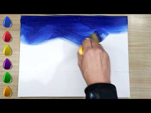 Something Magical Happens Here / Acrylic Painting For Beginners