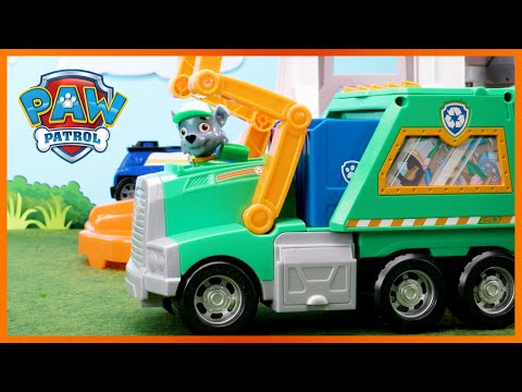 Best Rocky Recycling Truck Rescue Missions ♻️ | PAW Patrol Compilation | Toy Pretend Play for Kids