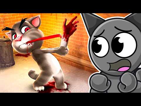 Gray Plays TALKING TOM 2..