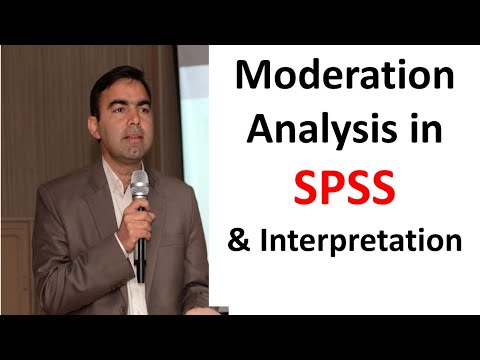 #spss | Moderation in SPSS | Analysis and Interpretation of moderation results | Kokab Manzoor