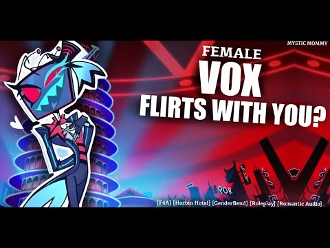 Fem! Vox X Listener | "Promotion~" [Hazbin Hotel] [Vox] [Genderbend] [Roleplay] [Flirting] [Romance]